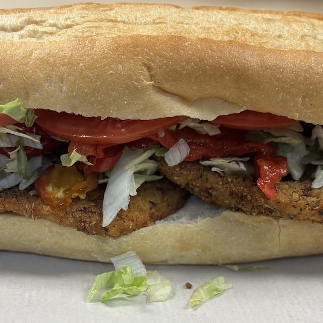 Chicken Cutlet Sandwich.